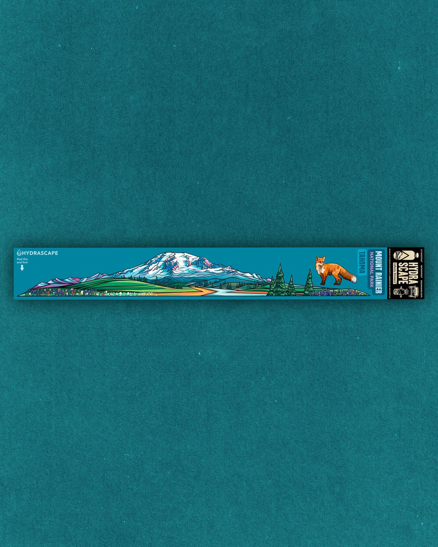 Mount Rainier National Park Infinity Sticker