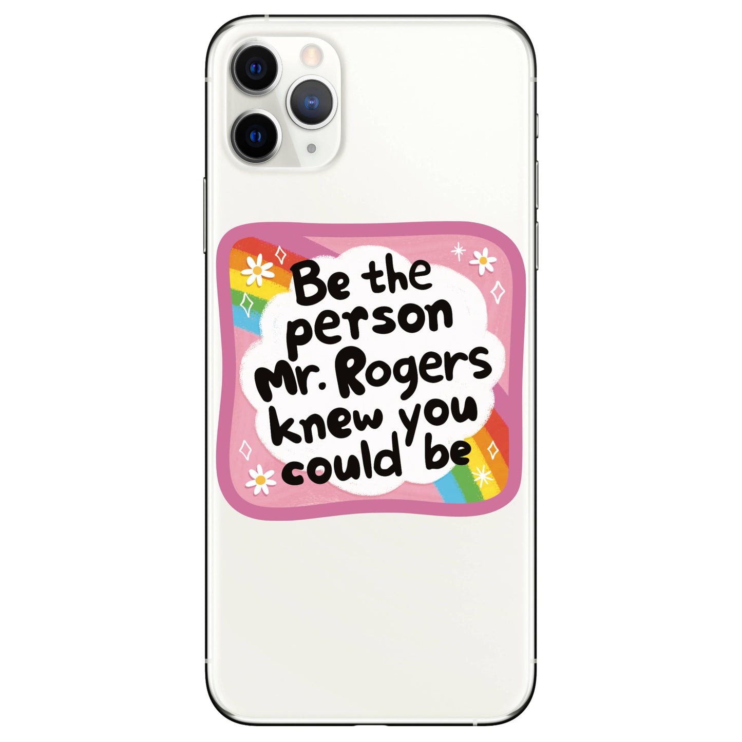 Kindness Nostalgia TV Role Model High Quality Vinyl Sticker
