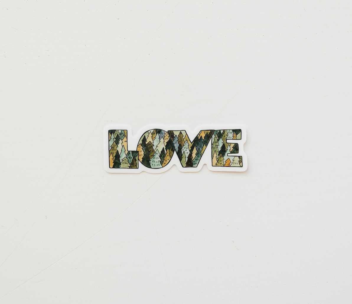 Tree Love Mini Sticker