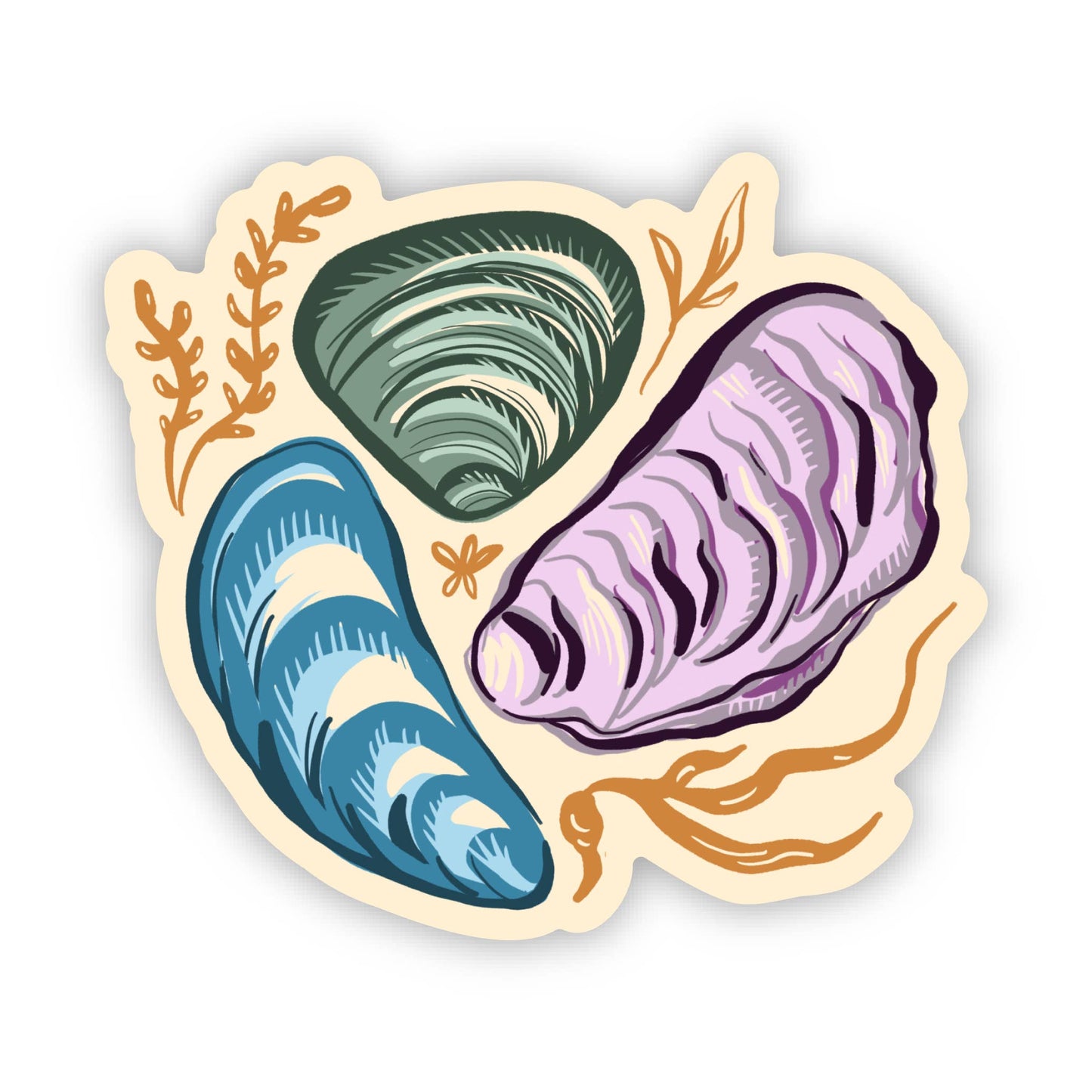 Shellfish Sticker