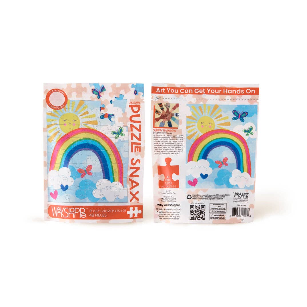 Sunny Rainbow 48-Piece Puzzle Snax