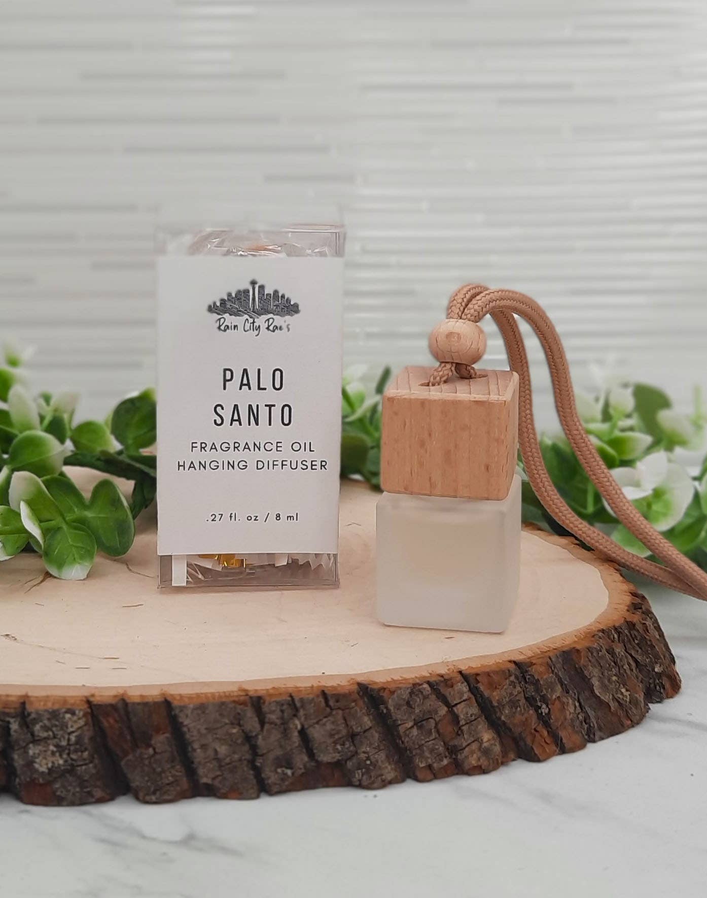 Car Freshie Frosted Hanging Diffuser | Fragrance Oils