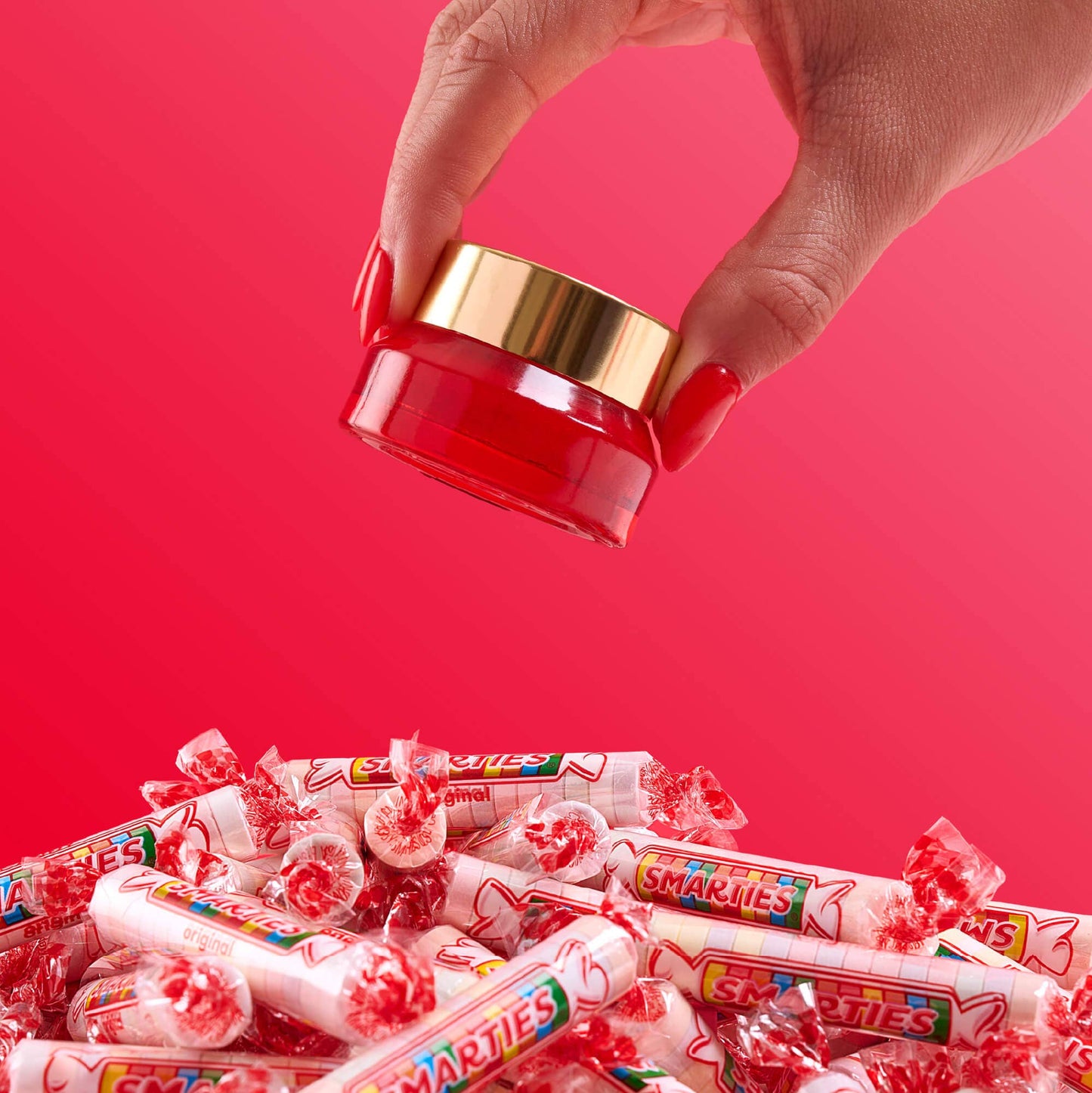 Smarties Cherry Vanilla Lip Scrub