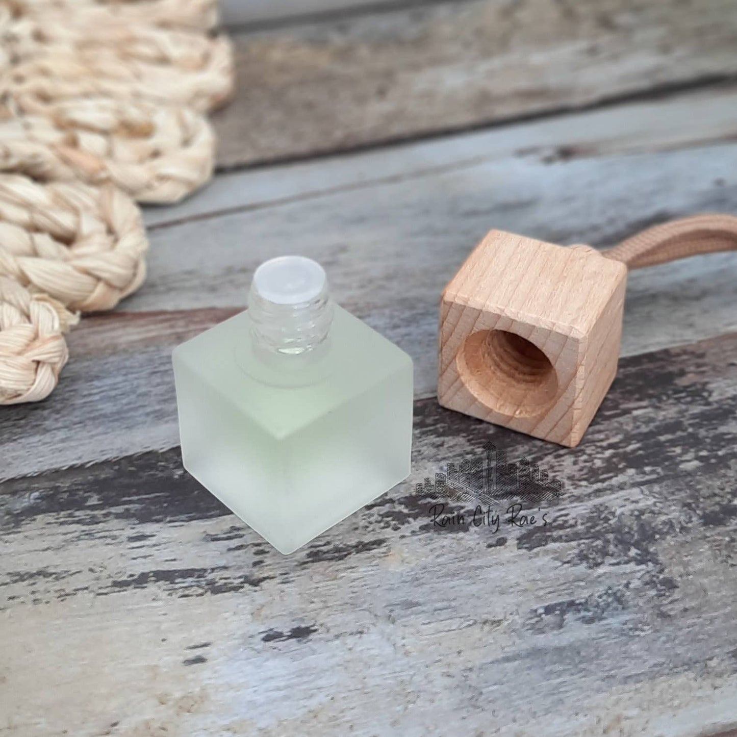 Car Freshie Frosted Hanging Diffuser | Fragrance Oils