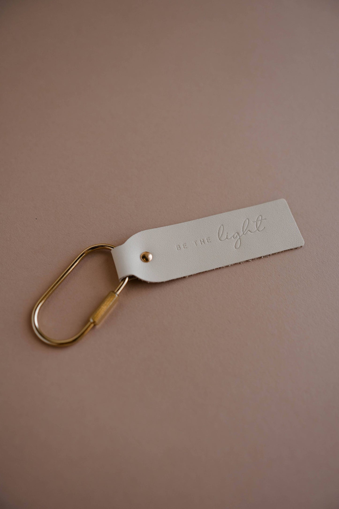 Be The Light Blonde Key Fob | Christian Keychain