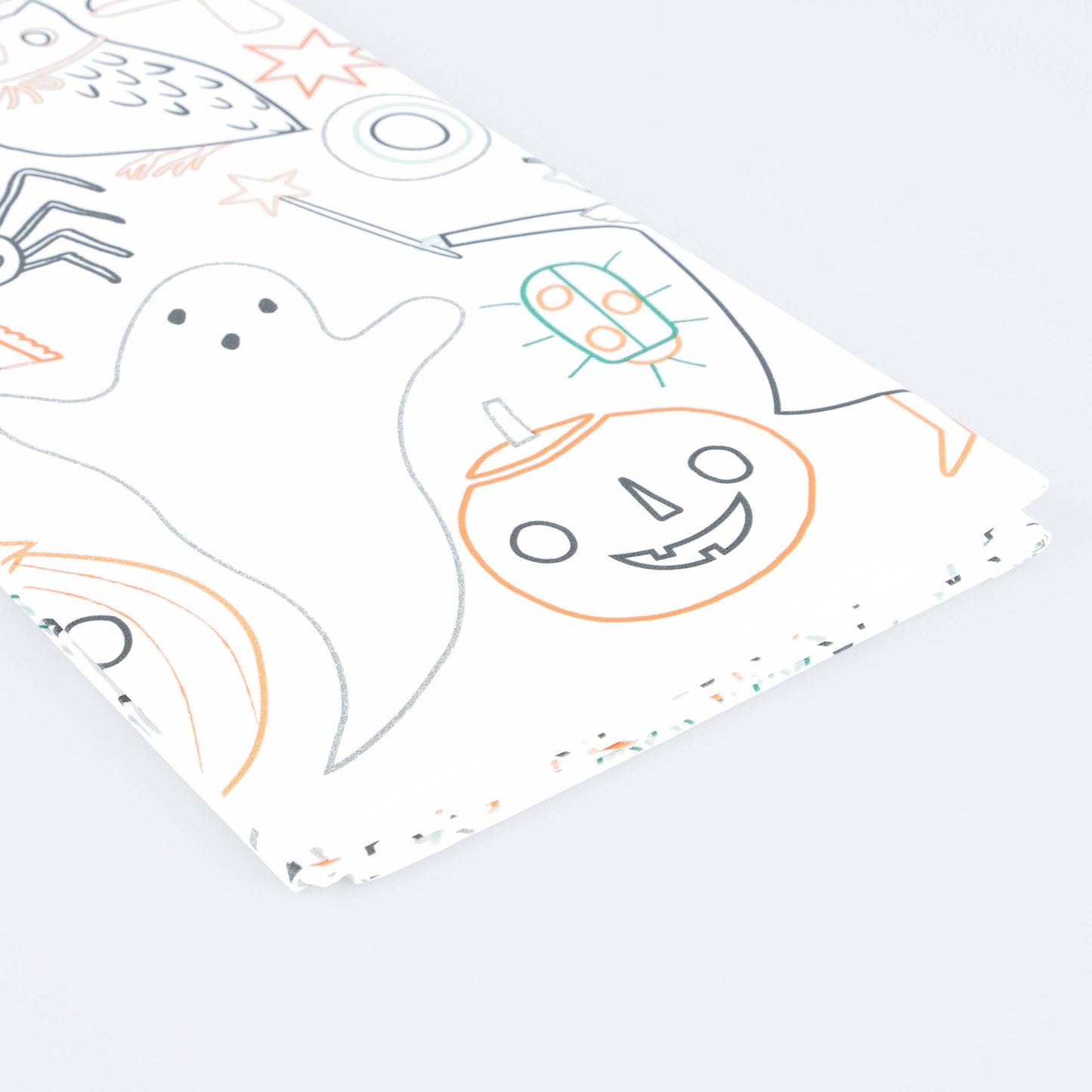 Halloween Colour In Activity Tablecloth