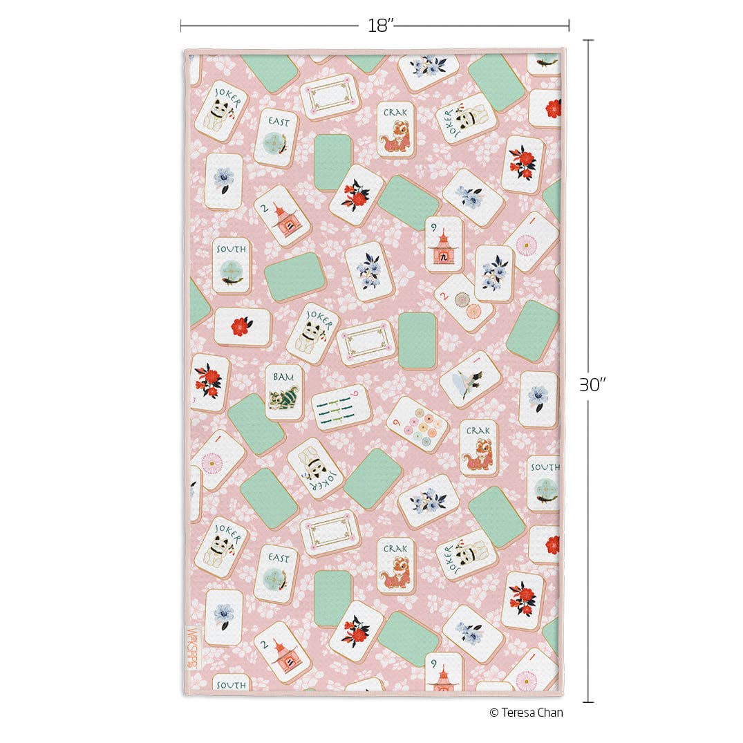 Mahjong Kitchen Towel