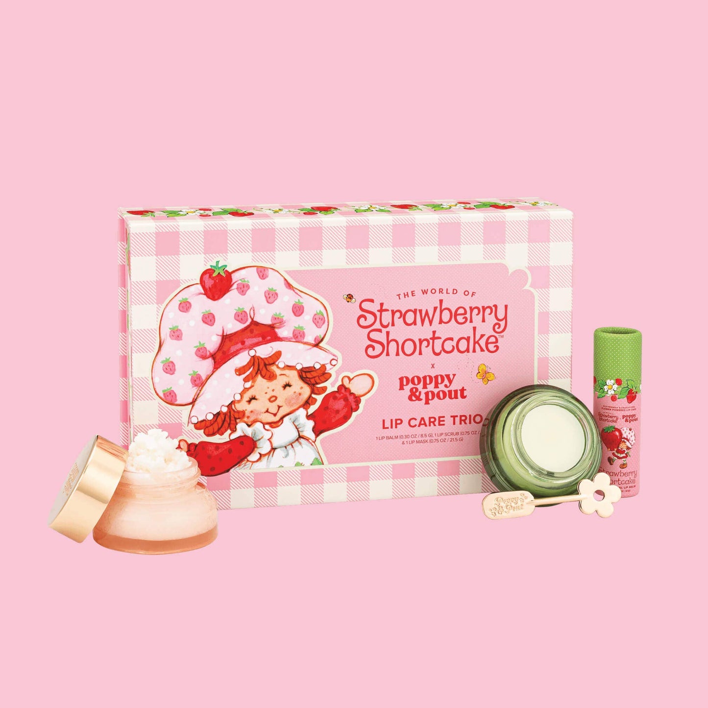 Limited Edition Lip Care Trio Strawberry Shortcake