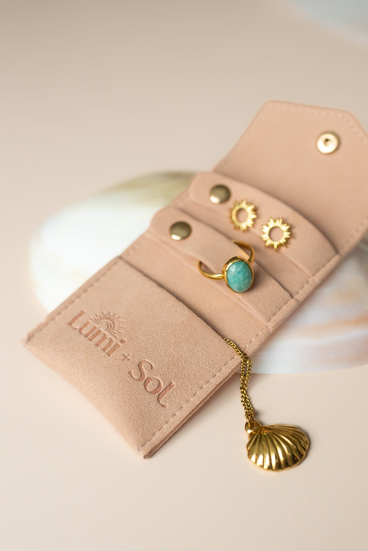 Lumi Weekender Jewelry Pouch