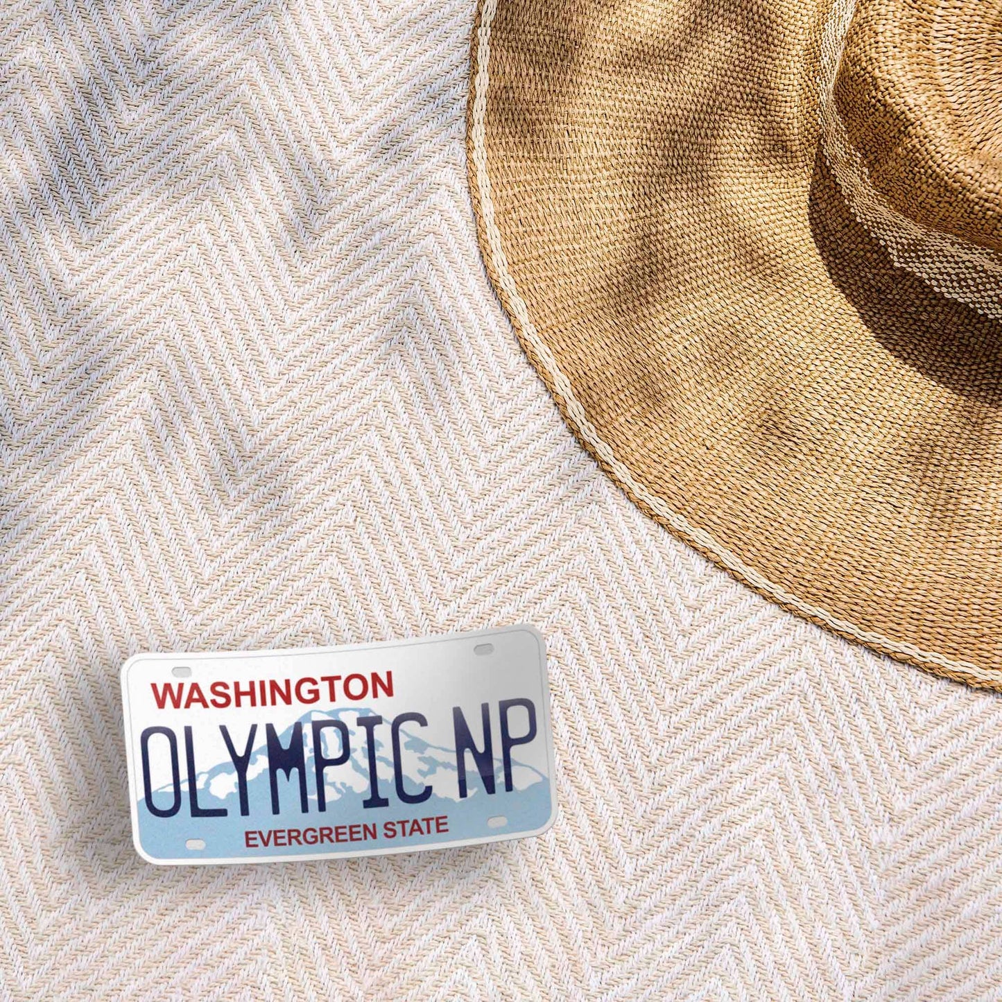 Washington License Plate Stickers - Custom WA City Decals