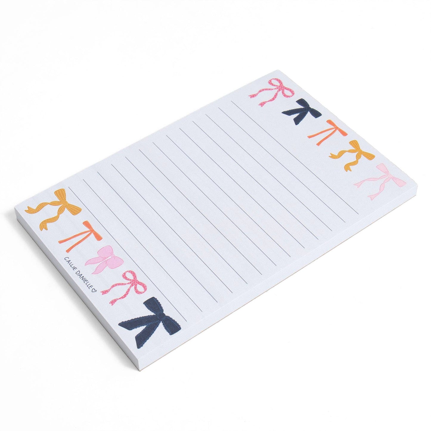 Coquette Bows Notepad
