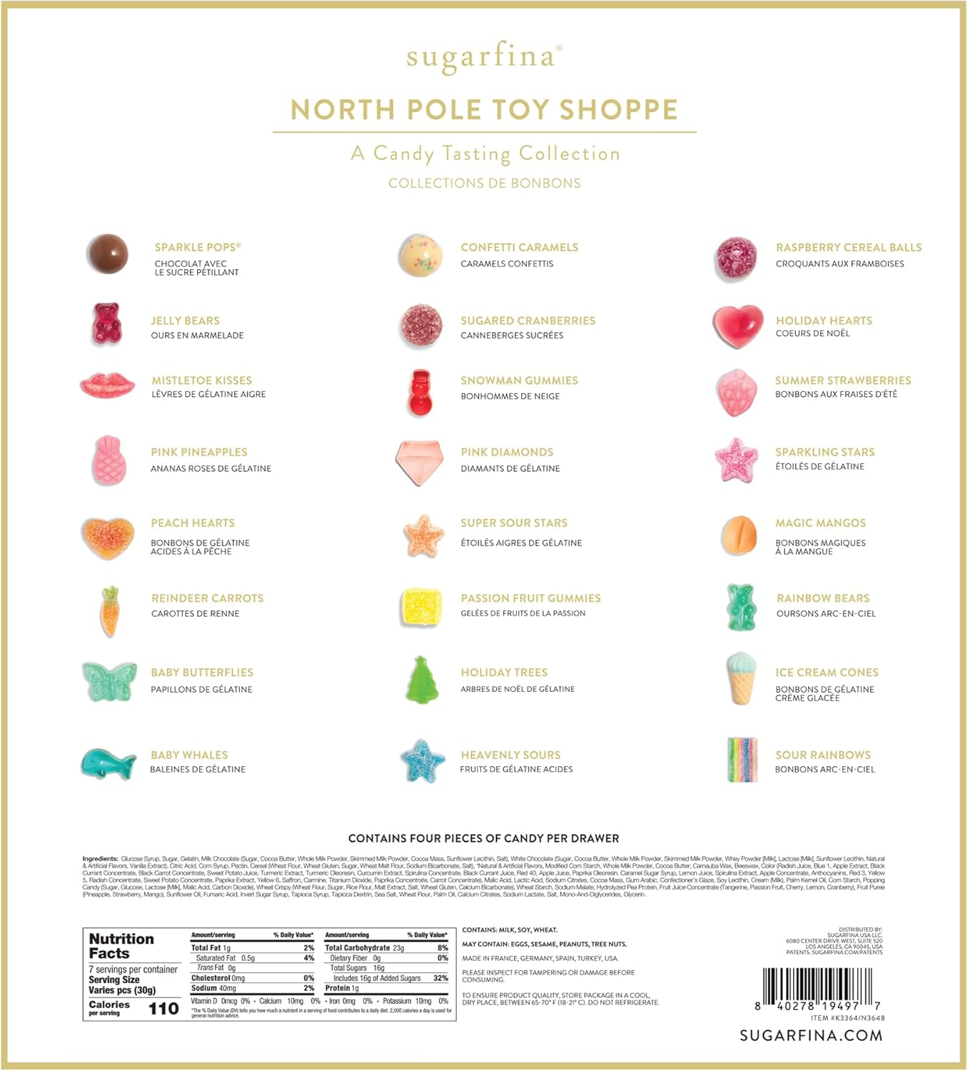 North Pole Toy Shoppe: A Candy Tasting Collection Set