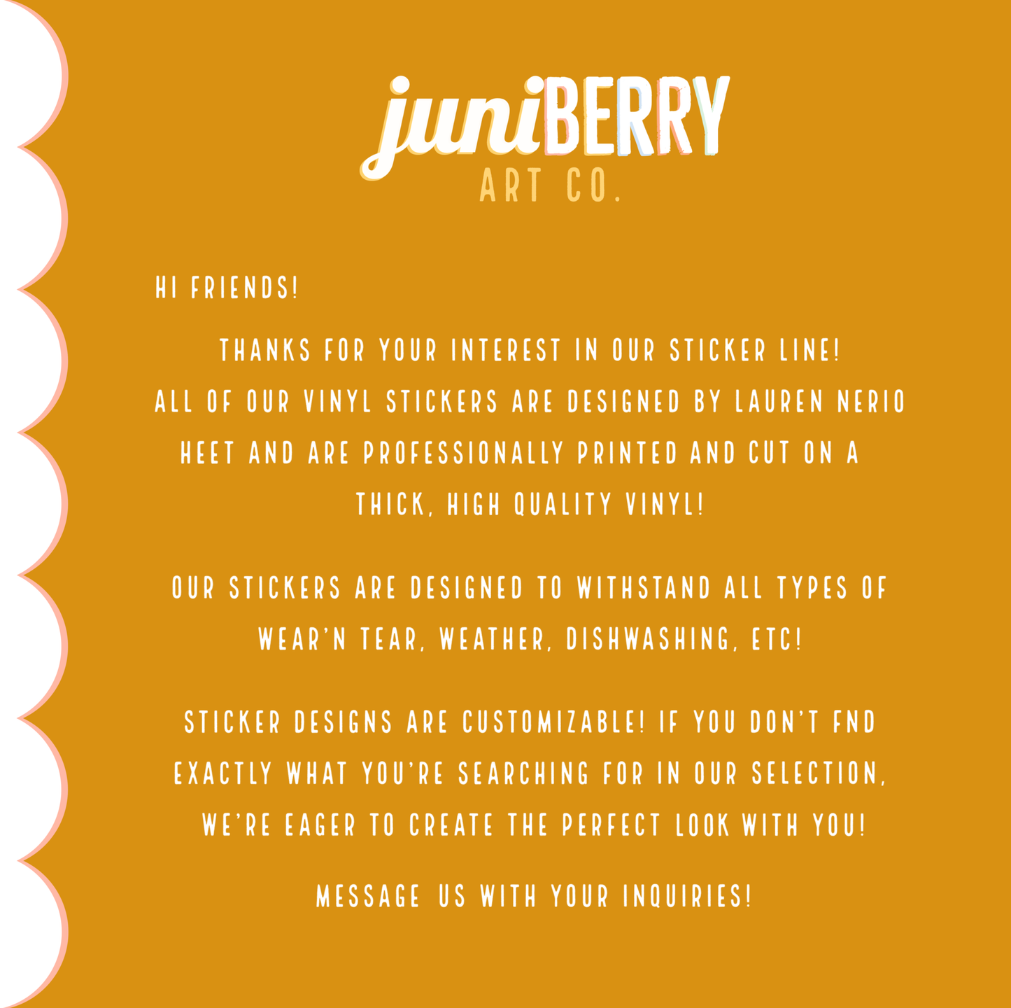 Butterfly Sticker- Floral Collection