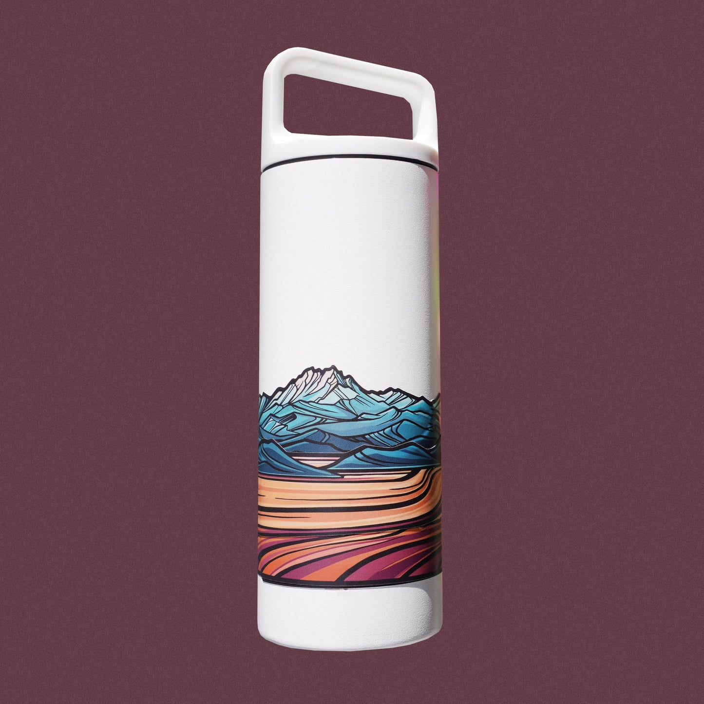 Puget Sound & Olympics Infinity Sticker