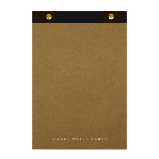 Gold Rivet Notepad