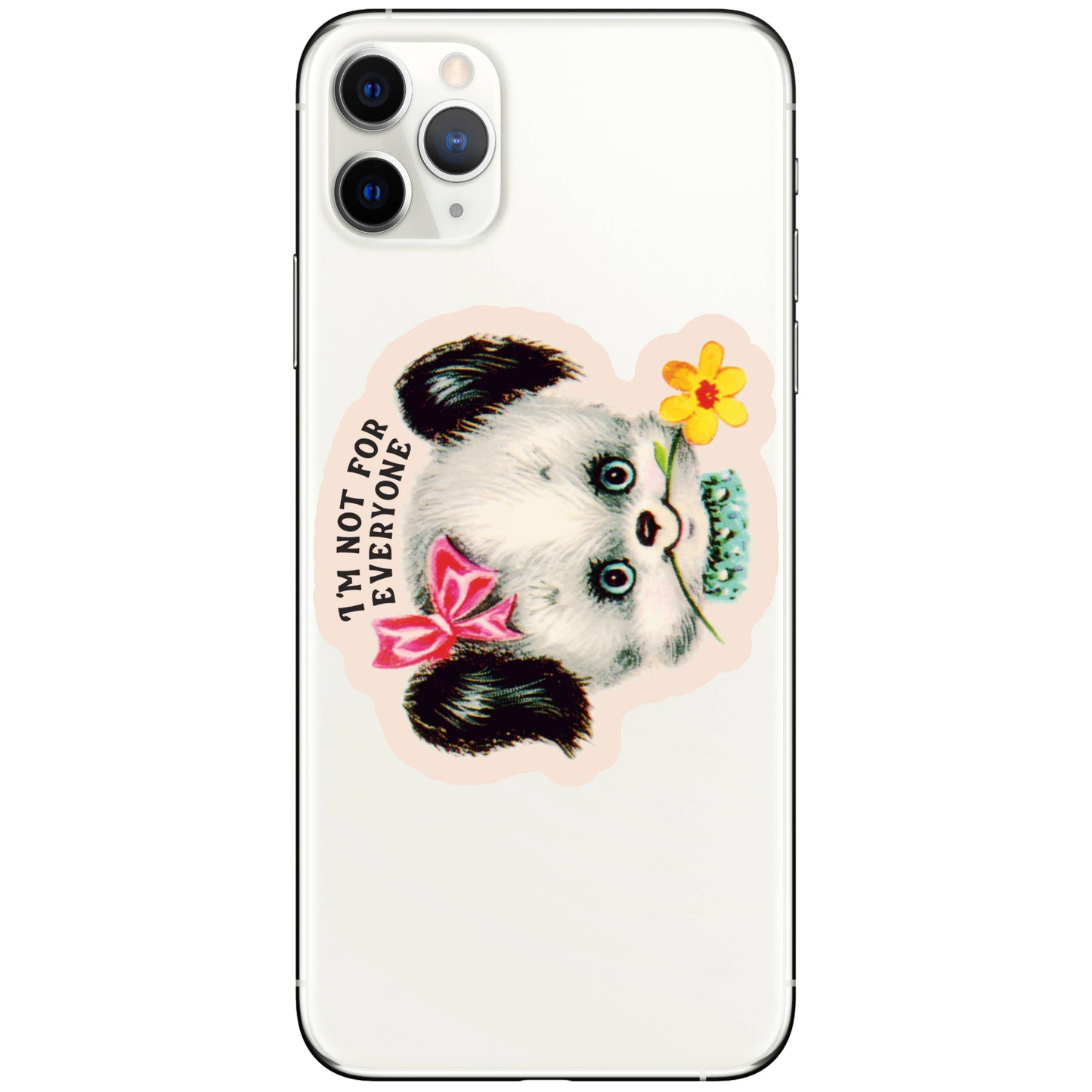 I'm Not For Everyone Puppy Sticker