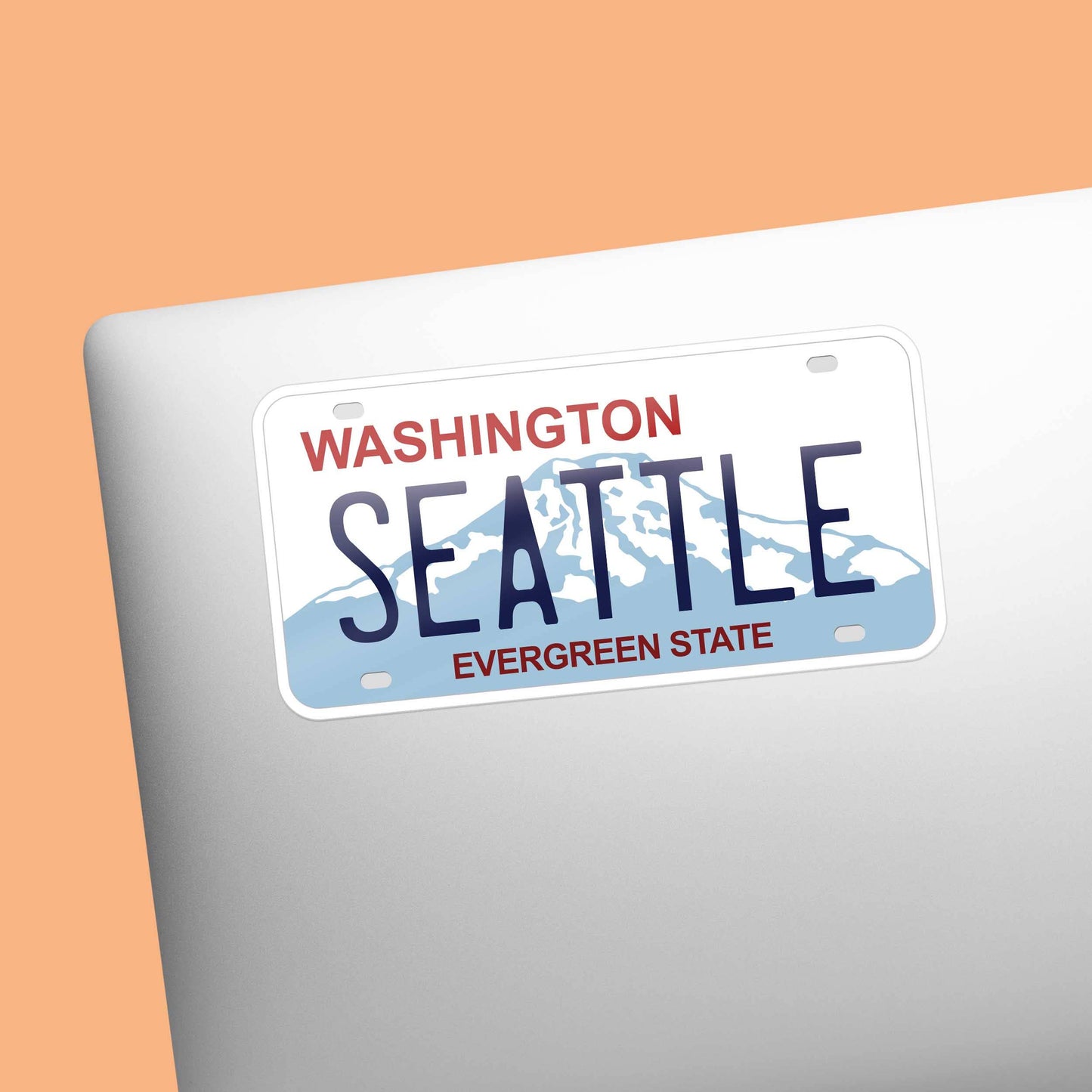 Washington License Plate Stickers - Custom WA City Decals