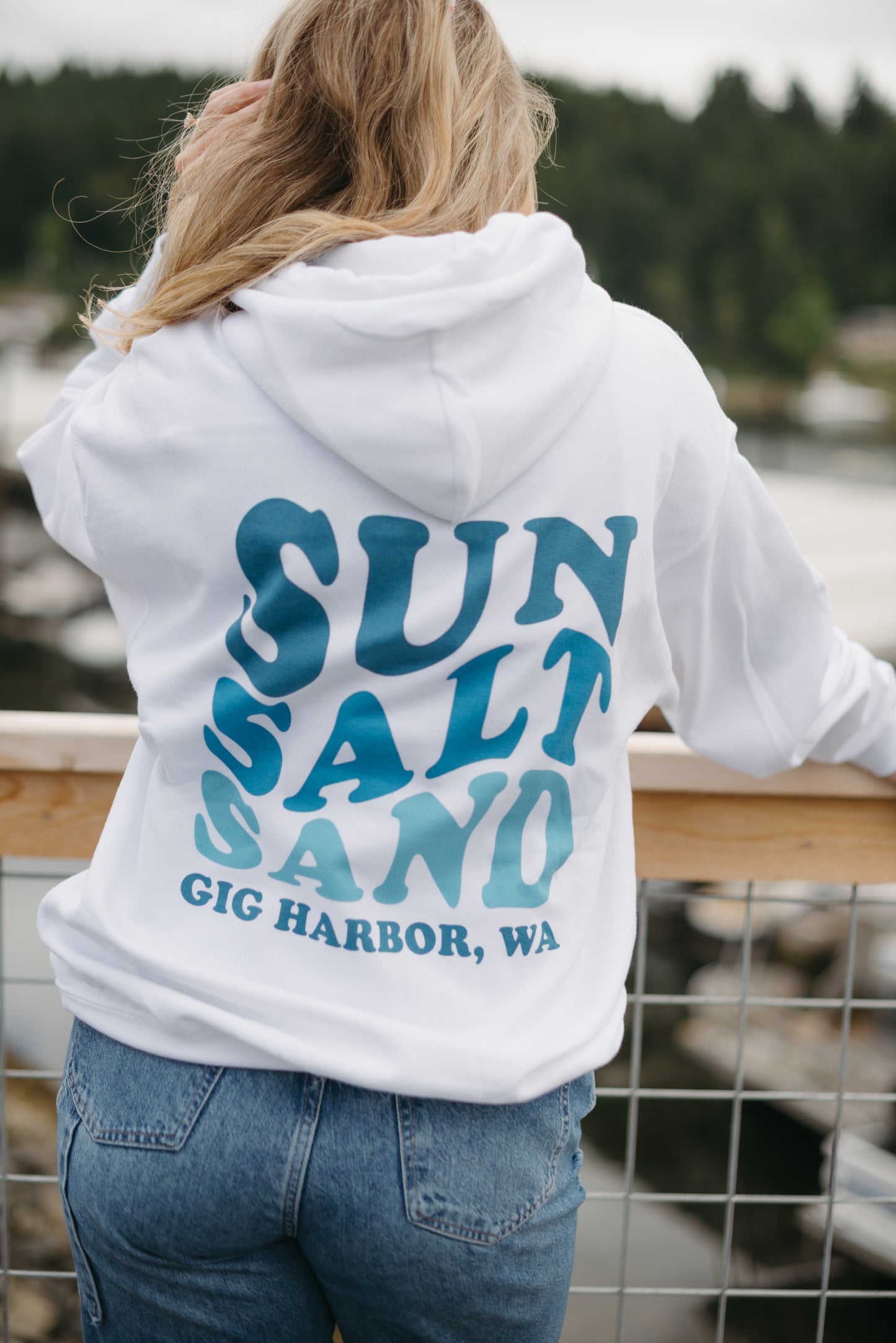 SUN SALT SAND HOODIE - GIG HARBOR