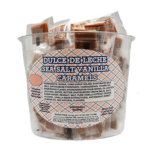 Dulce De Leche Caramel-Sea Salt Vanilla Tub 2.5 Lb