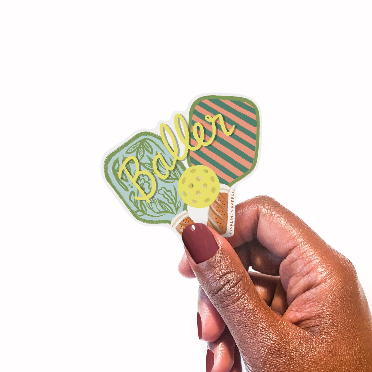 Baller Pickleball Sticker