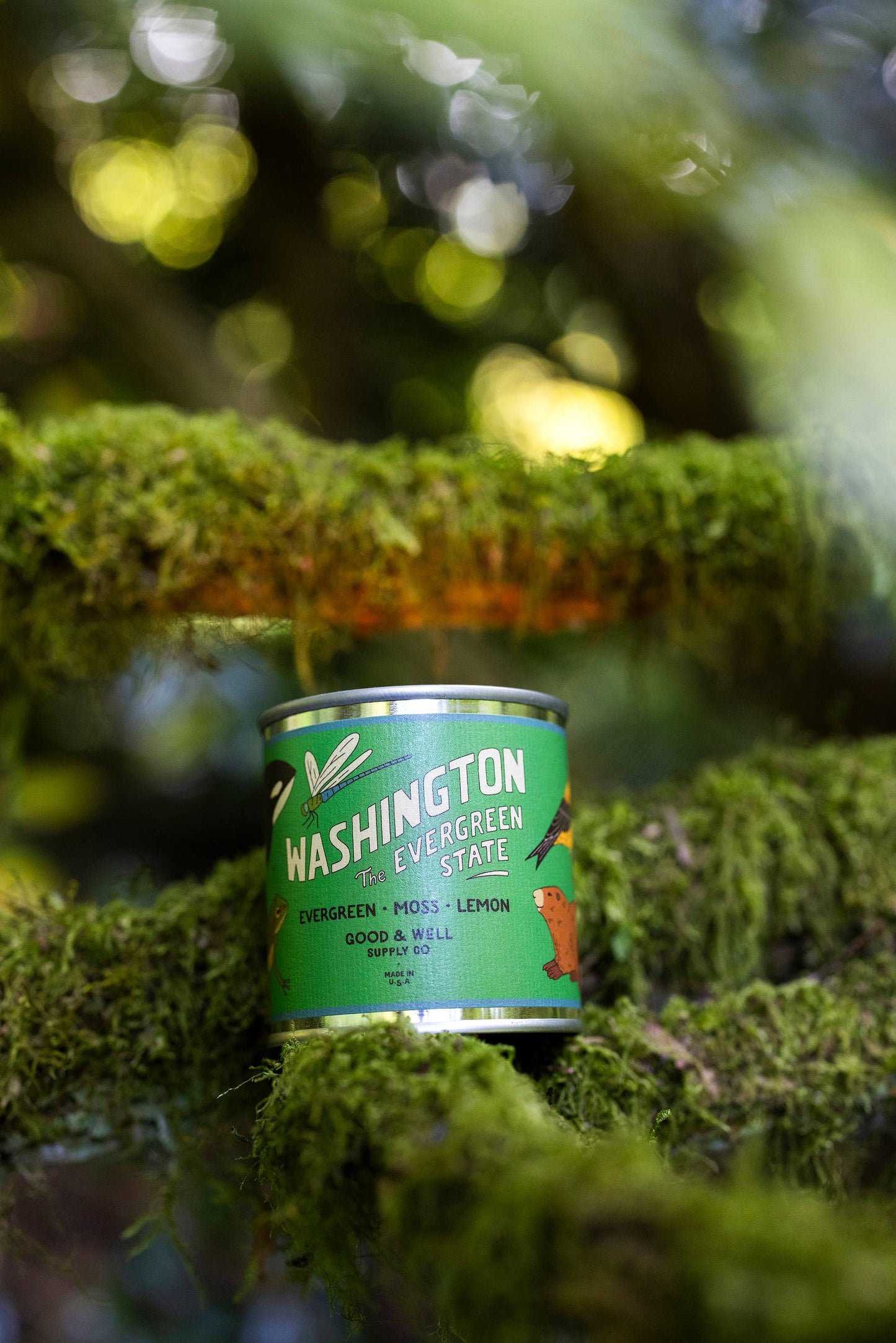 Washington State Soy Candle