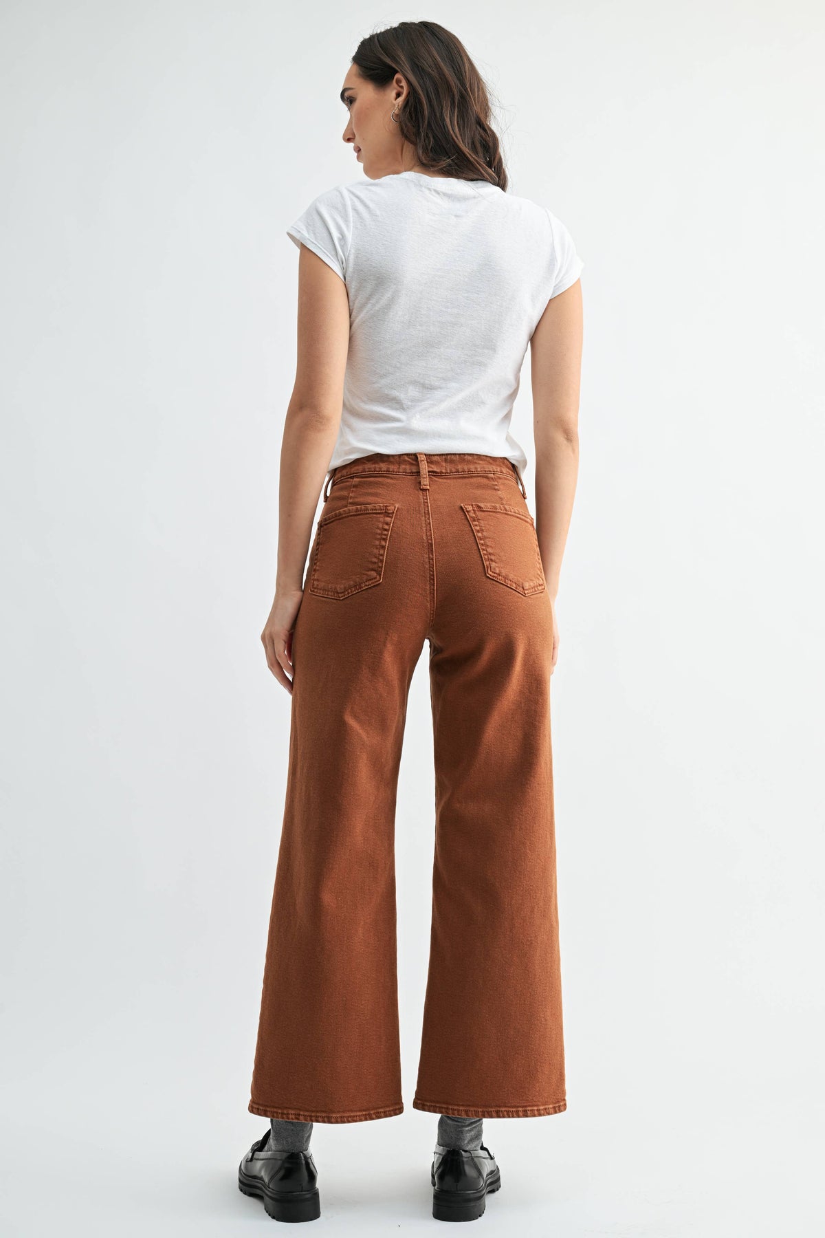 Copper Trouser Wide Leg Jeans