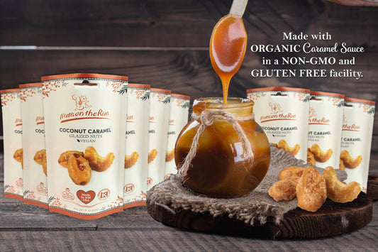 Coconut Caramel Glazed Nuts