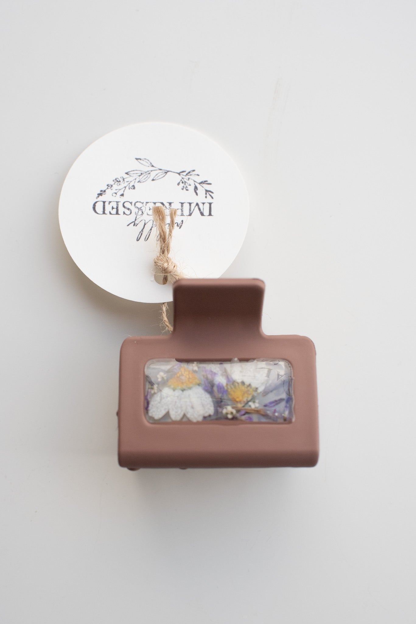 Pressed Resin Hair Clip