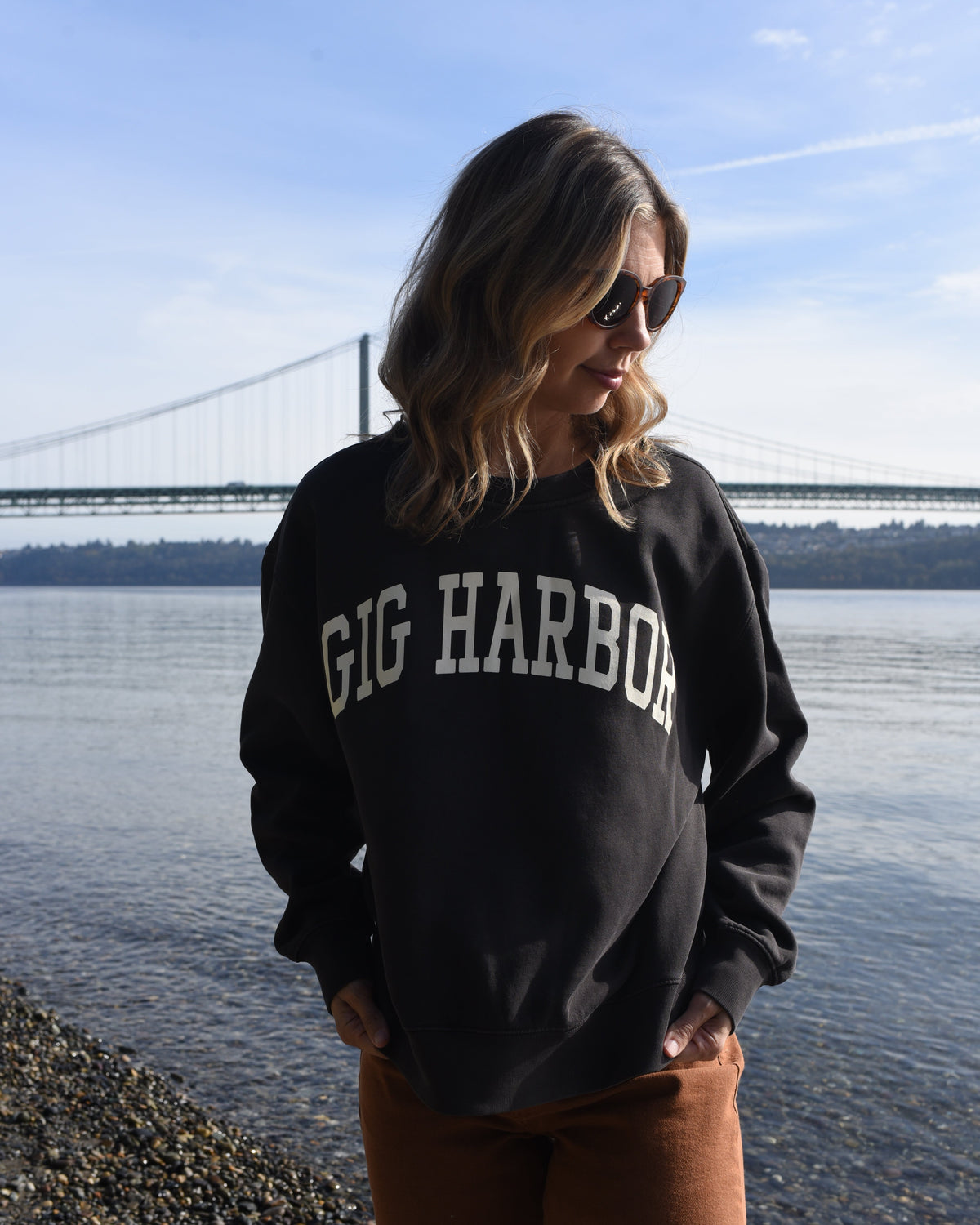 Gig Harbor Women's Crewneck Sweatshirt
