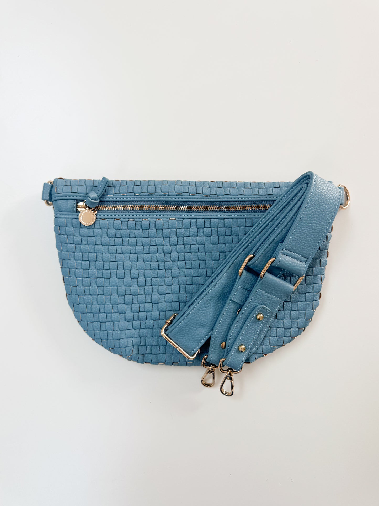 Lumi Woven Crossbody Bag LW