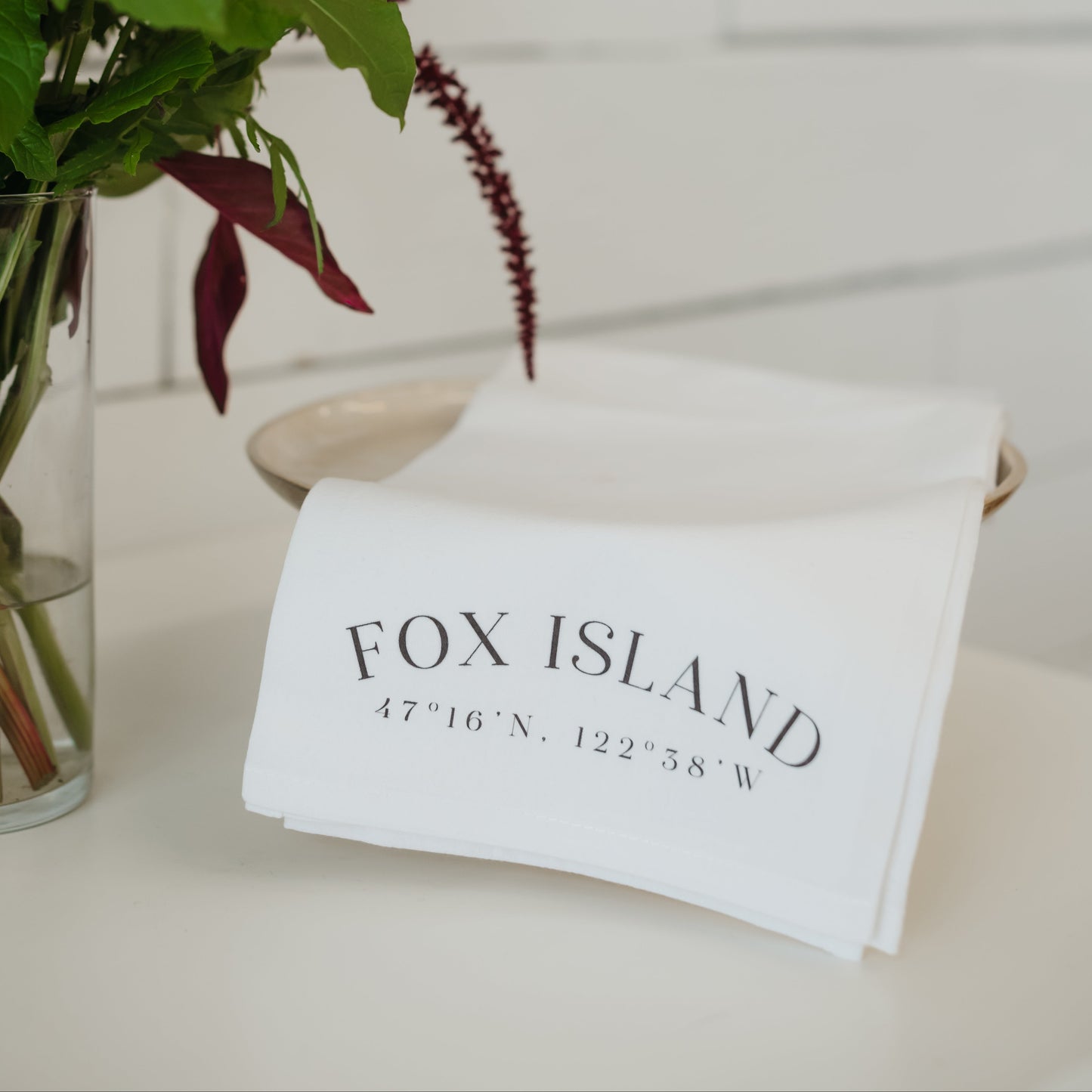 Fox Island Kitchen Towel