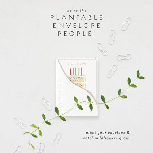 Birthday Slice Sprout - Birthday Mini Greeting Card