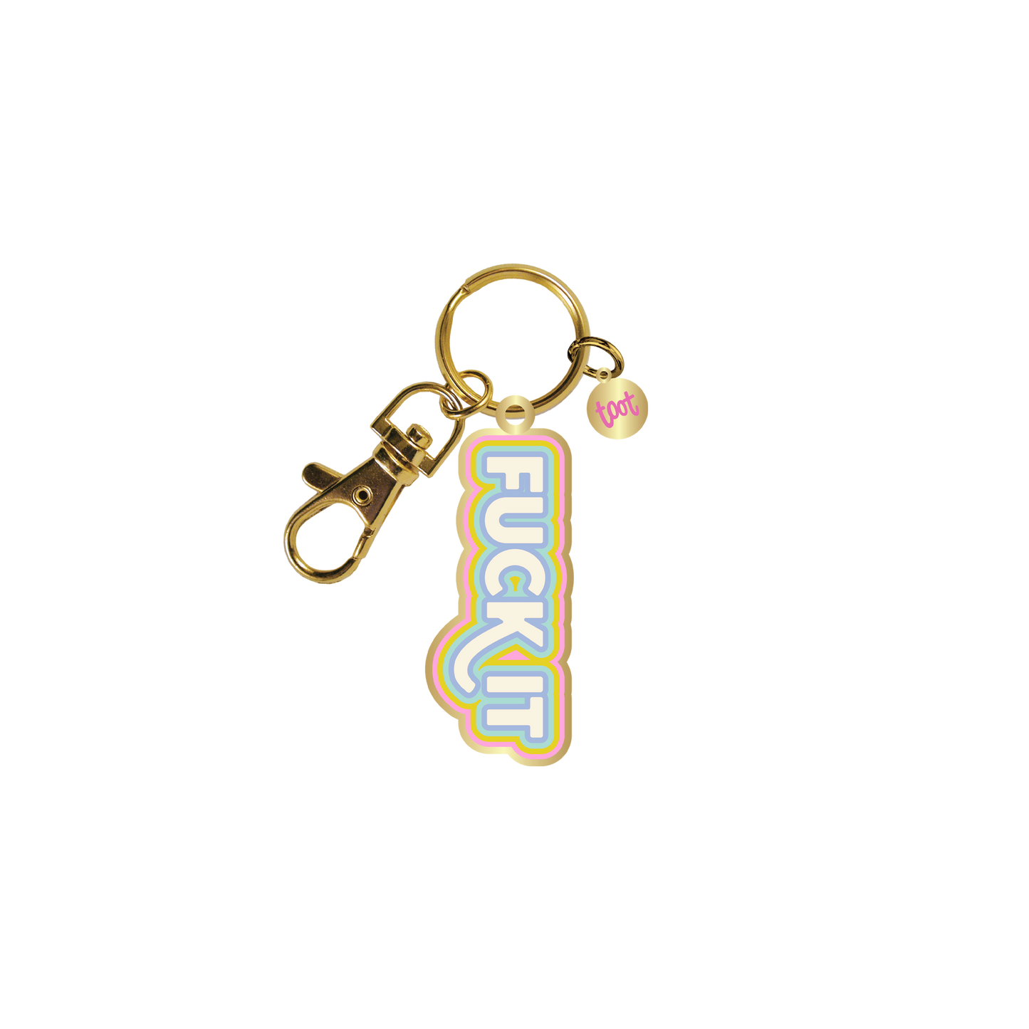 "Text Me When You Get Home" Key Charms // Enamel Key Chains