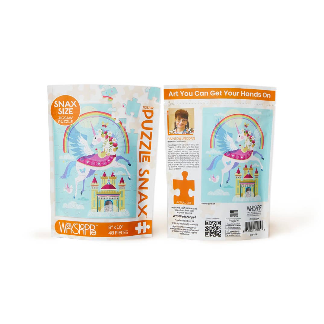 Rainbow Unicorn 48-Piece Puzzle