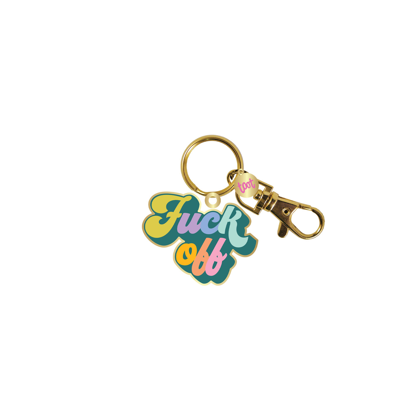 "Text Me When You Get Home" Key Charms // Enamel Key Chains