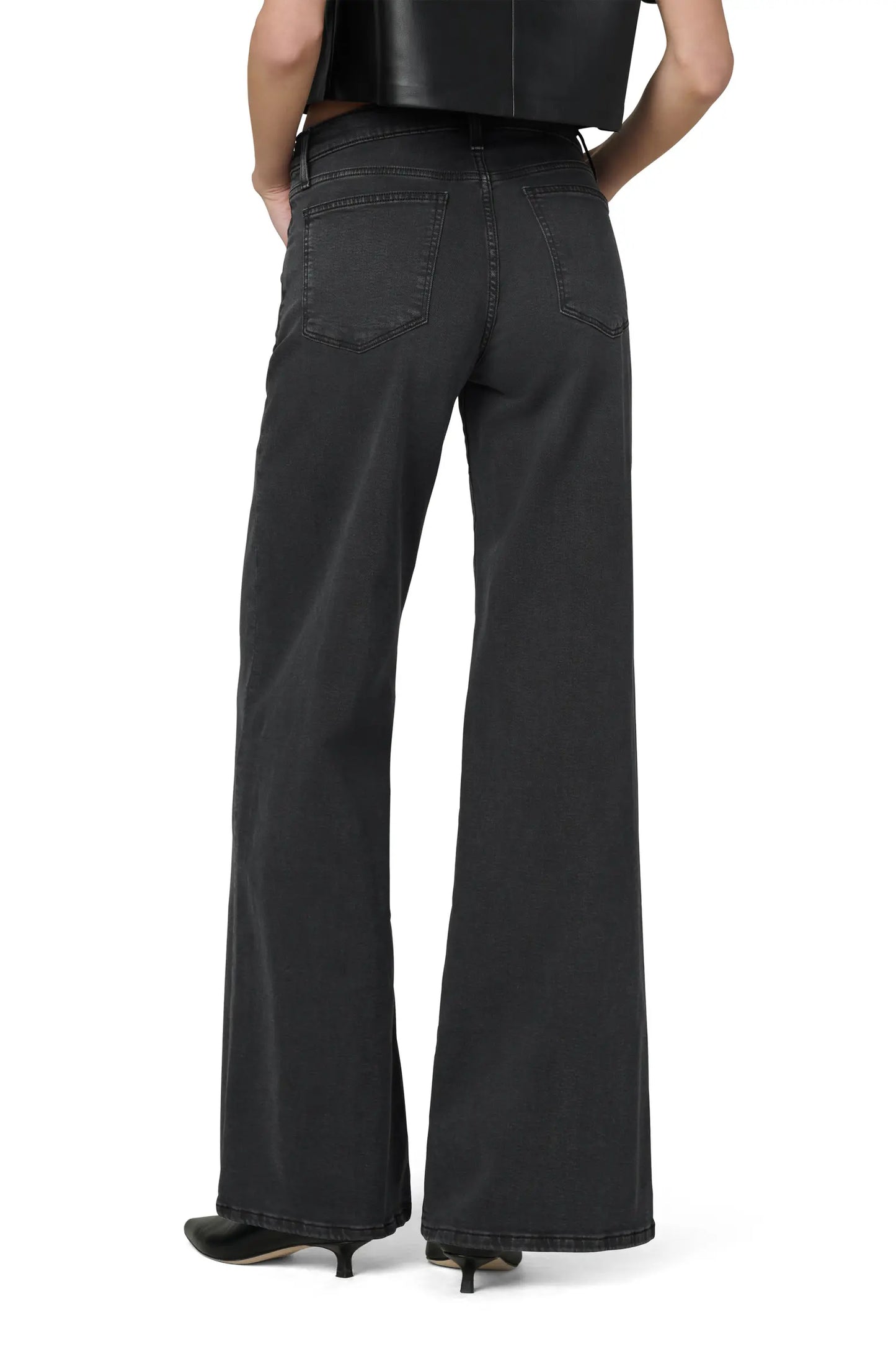 The Lou Lou Low Rise Wide Leg Jean
