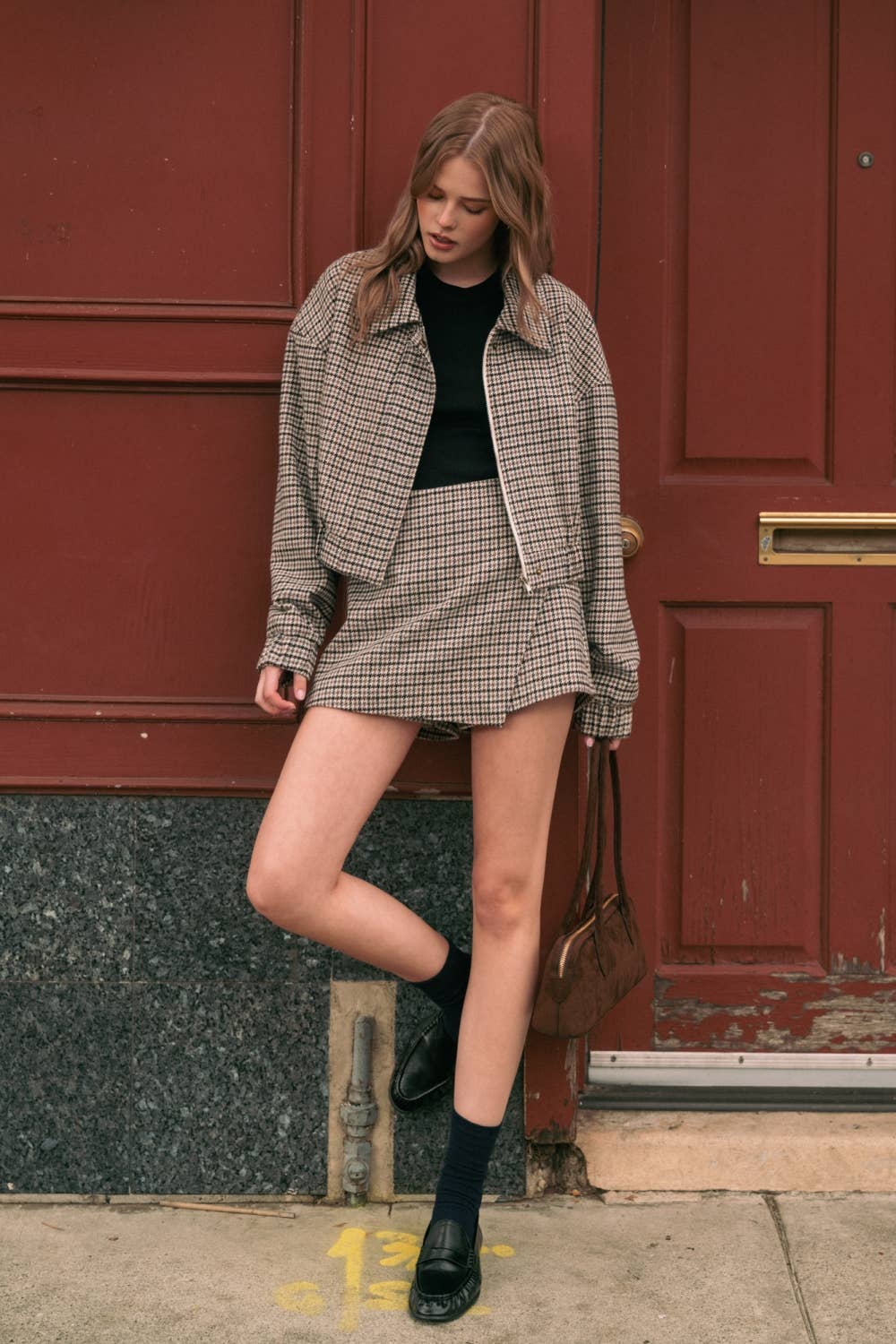 Kensington Houndstooth Jacket