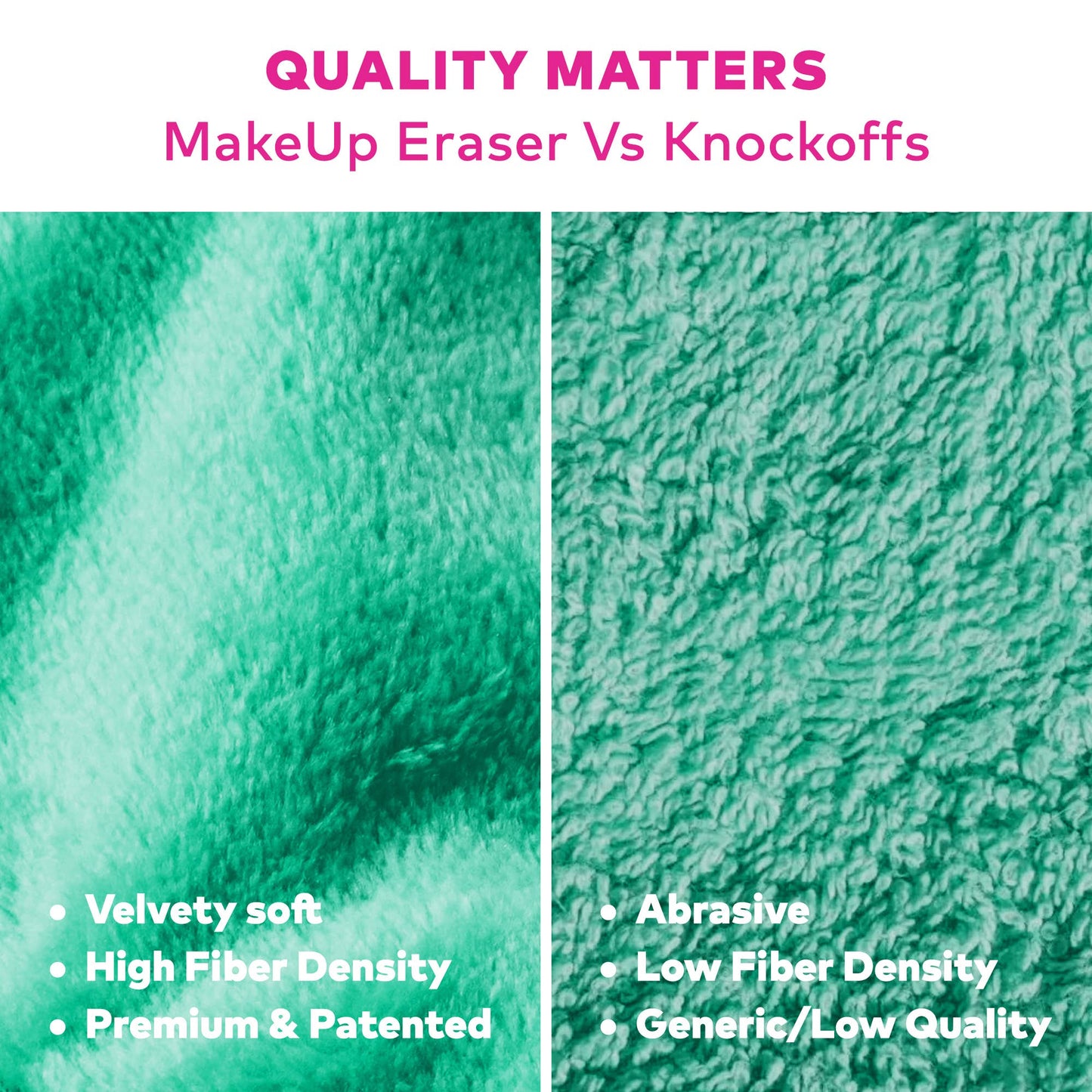 GREEN MINI PRO | 100% Recycled MakeUp Eraser