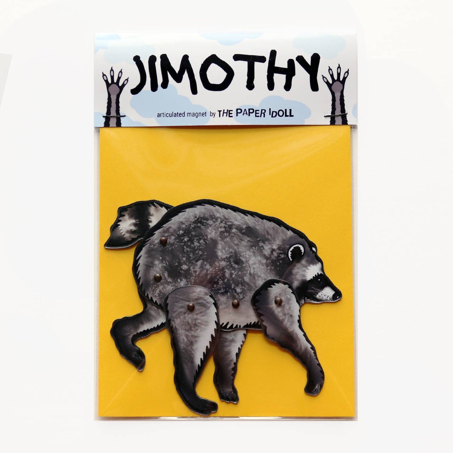 Jimothy Posable fridge magnet | Seattle Mascot