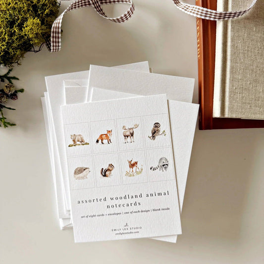 Woodland Watercolor Card