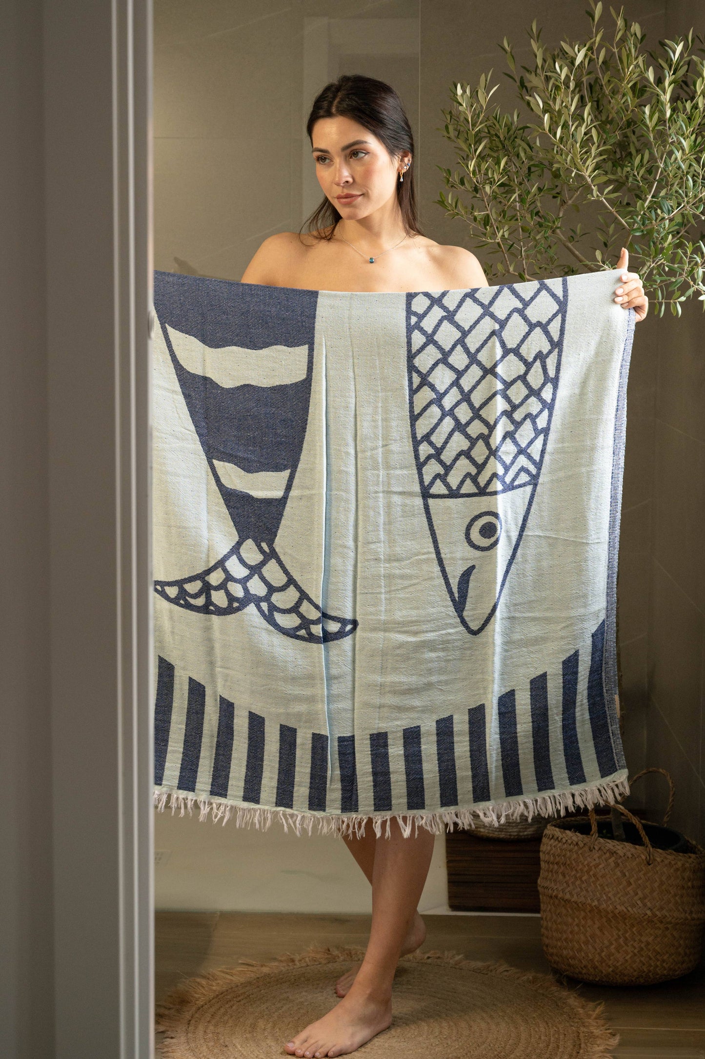 Sardine Turkish Beach Towel