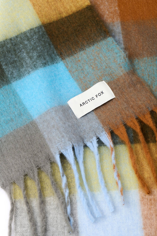 Blue Orange Reykjavik Scarf