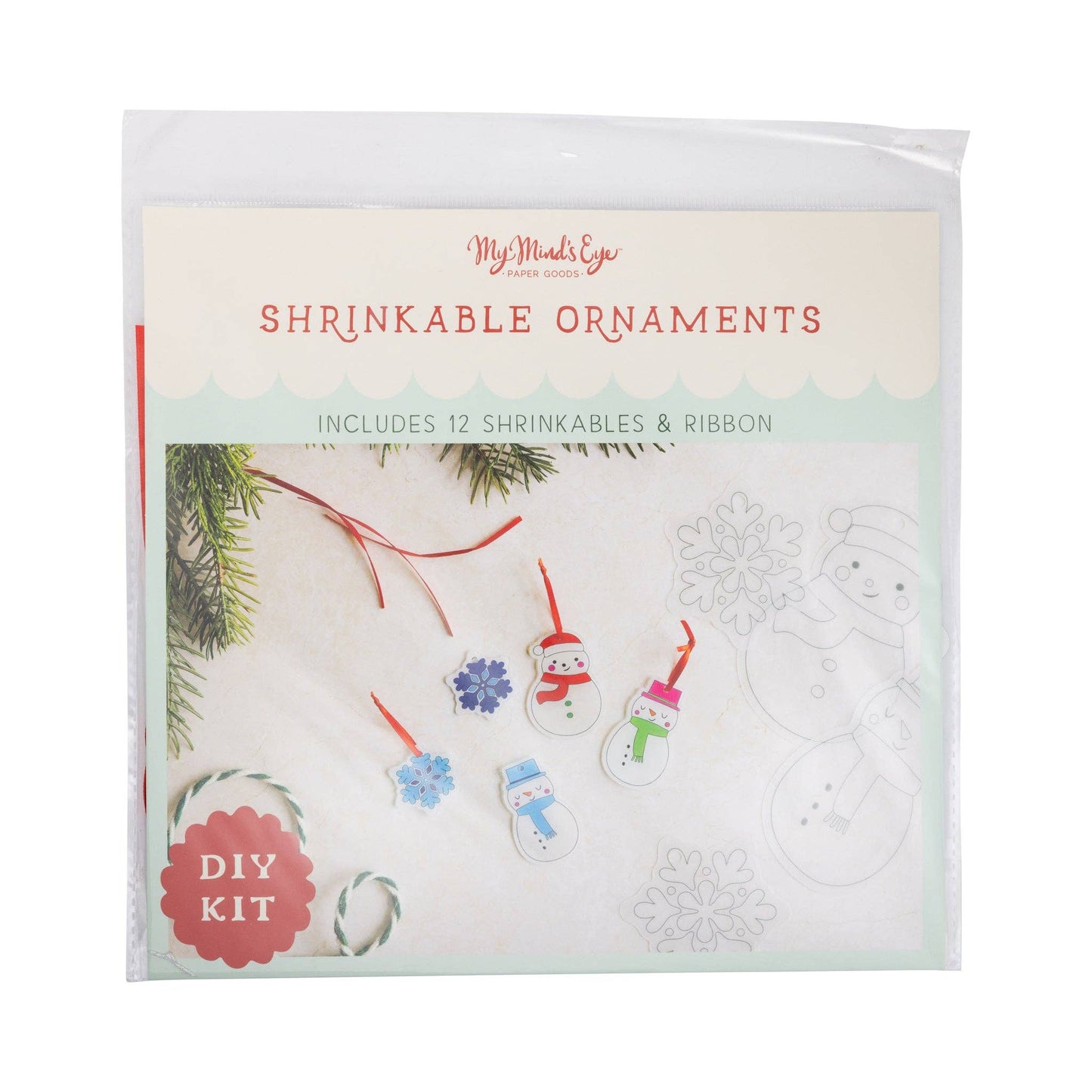 Shrinkable Christmas Ornaments