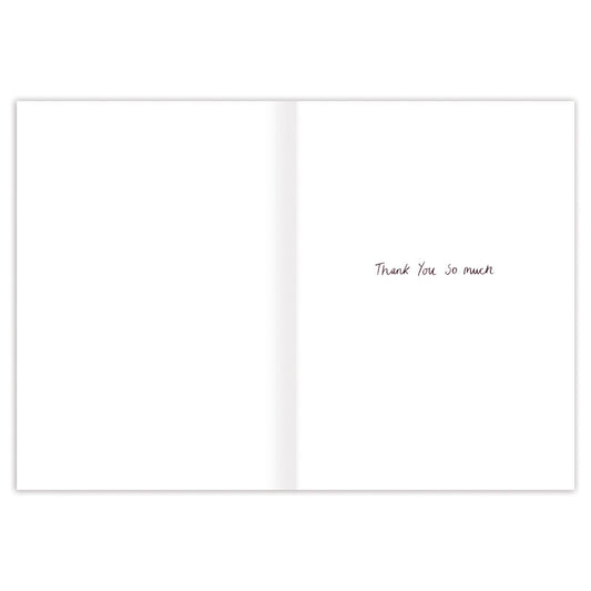 You're The Best Thank You Card