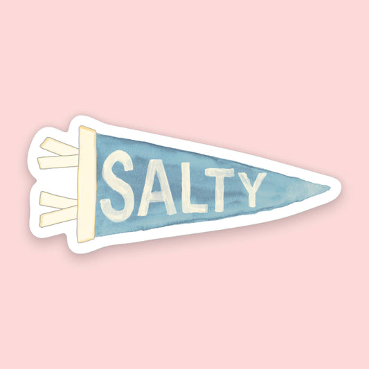 Salty Pennant Sticker