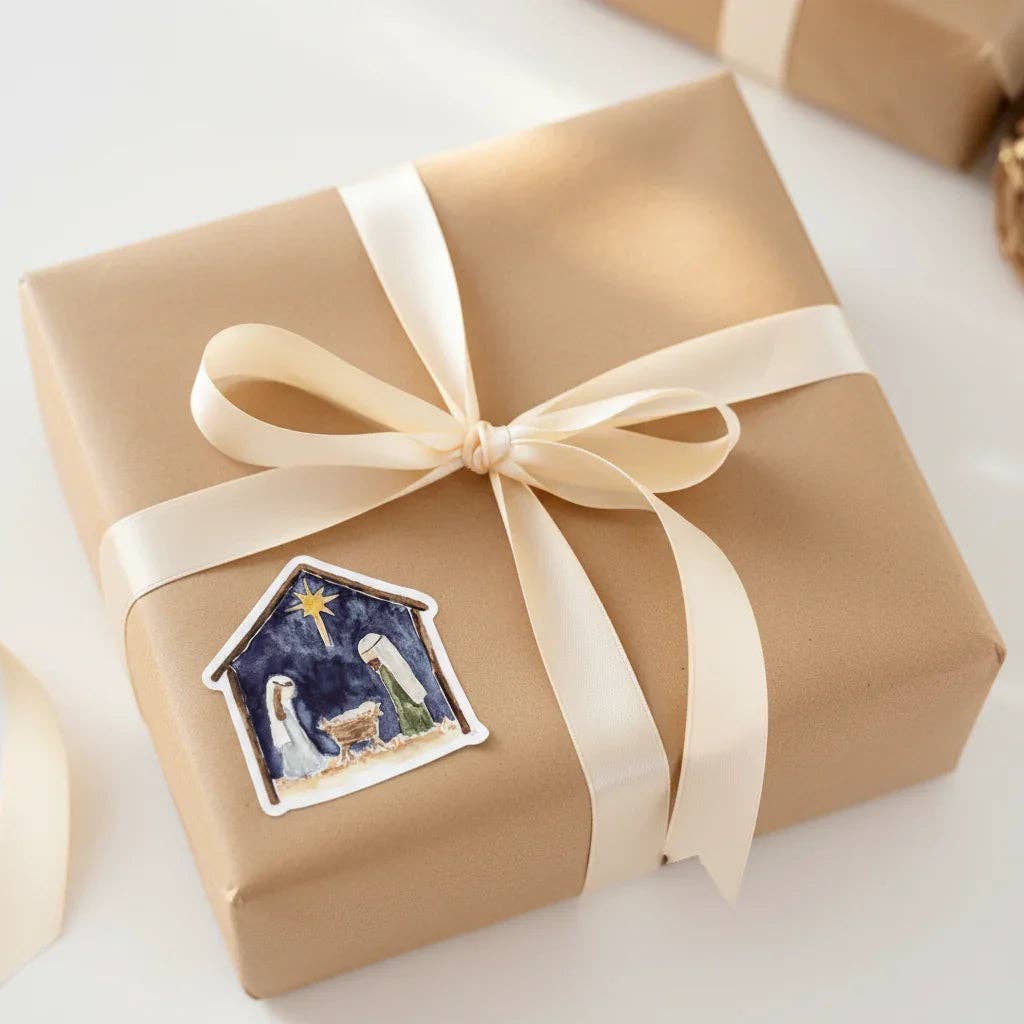 Nativity sticker