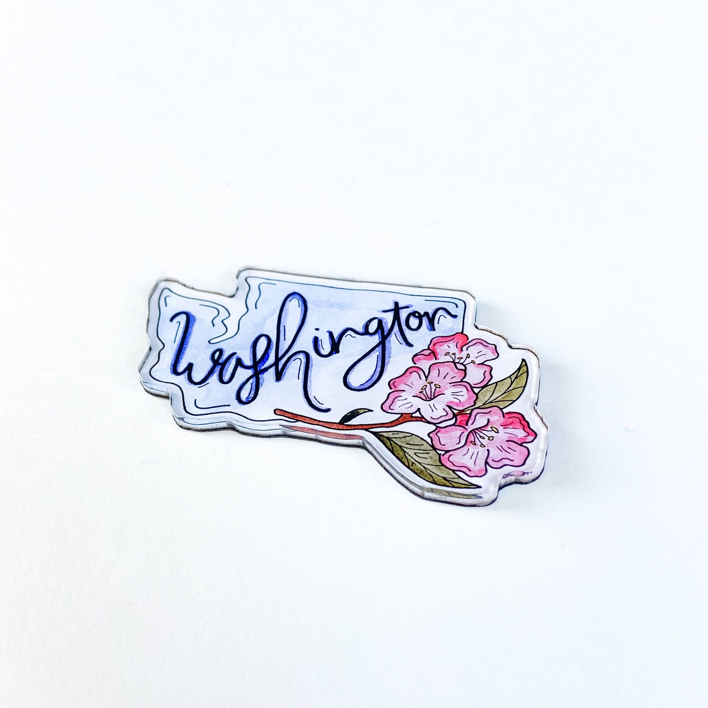 Washington Flower Acrylic Magnet