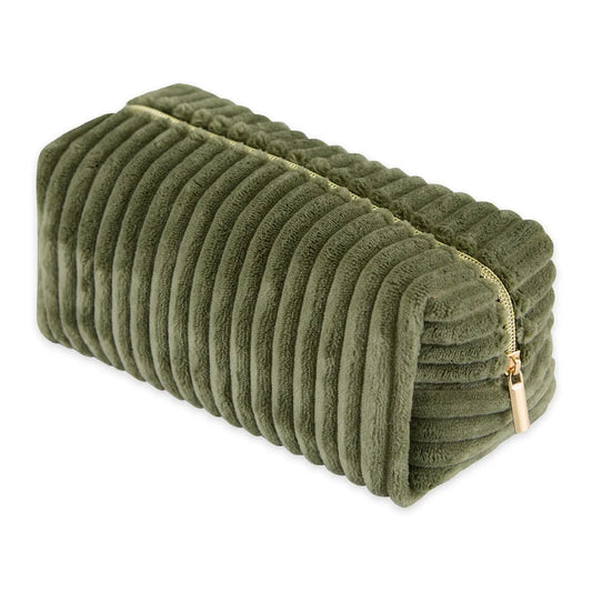 Corduroy Cosmetic Bag