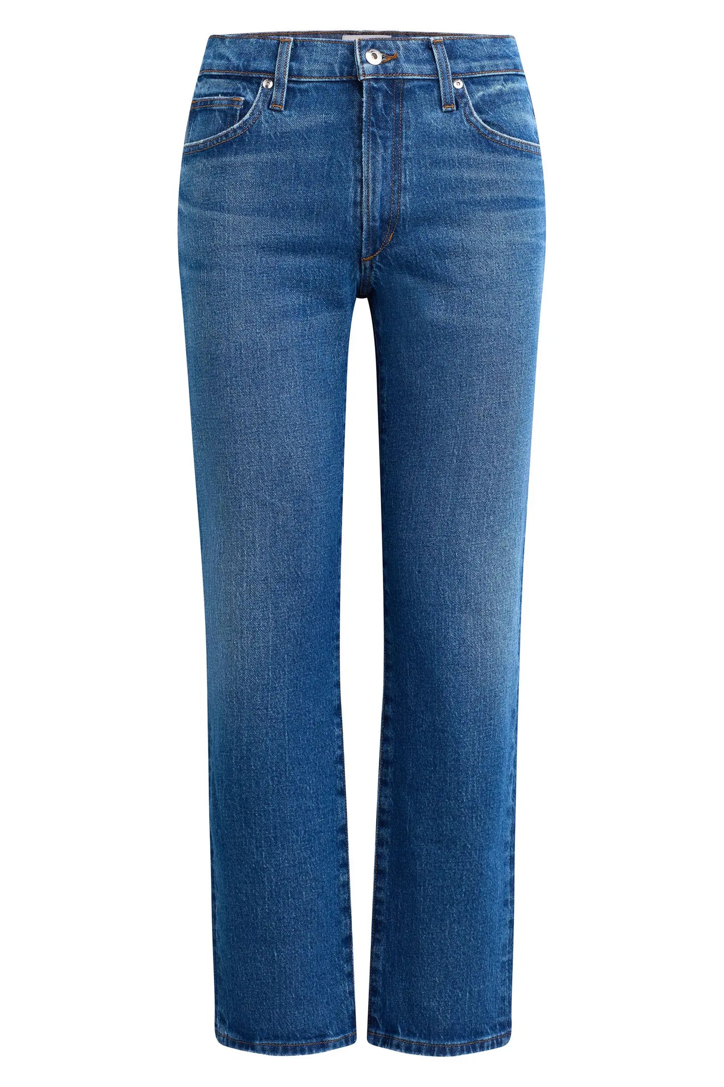 The Sienna Ankle Mid Rise Straight Jean