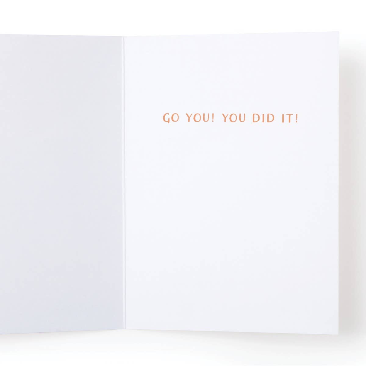 Congrats! Colorblocks Greeting Card